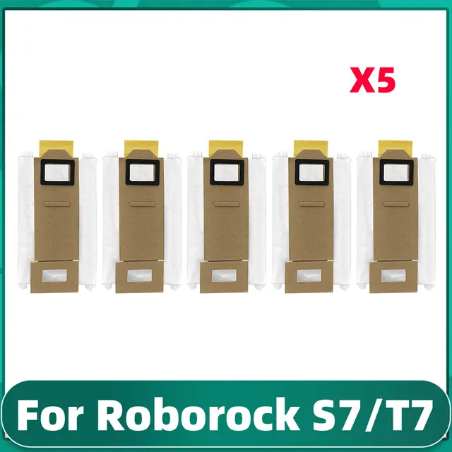 Xiaomi Roborock S7 Max / T7S Plus / G10 Replacement Parts Main Side Brush Hepa Filter Mop Dust Bag Cover Vacuum Cleaner Kits Set C