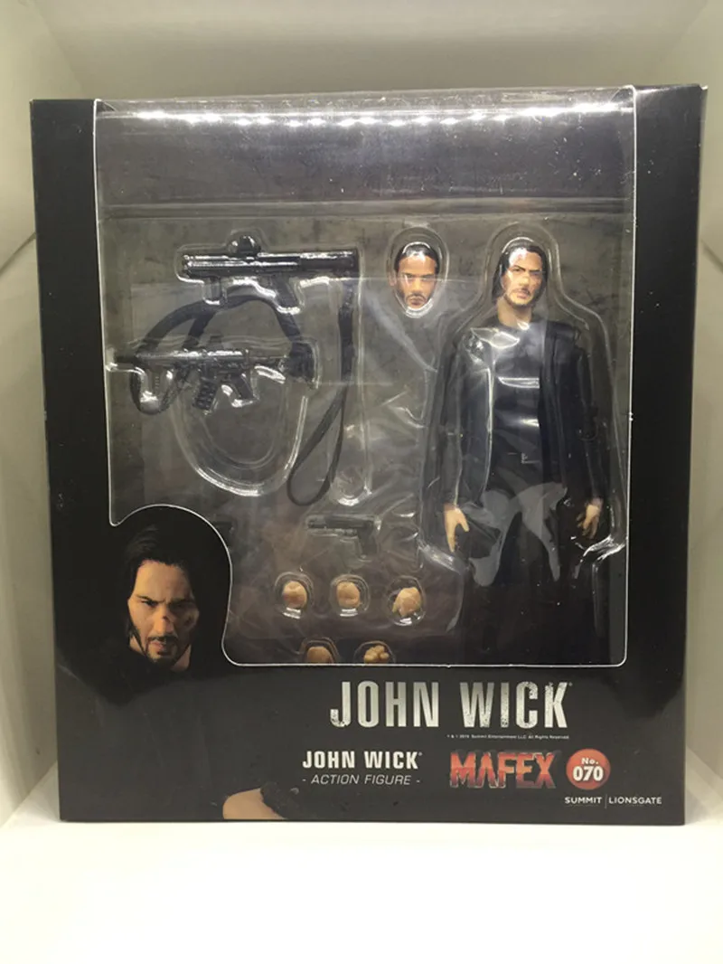 Аниме Rapid Kill 2 Джон. Wake Mafex 070 мобильный в коробке гаражный комплект украшения