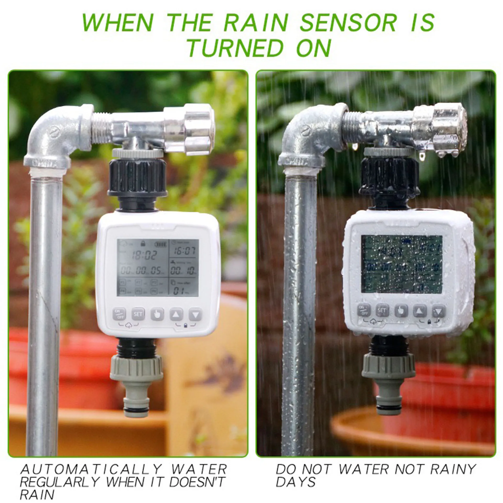 New Outdoor Intelligent Automatic Irrigation Timer Garden Watering