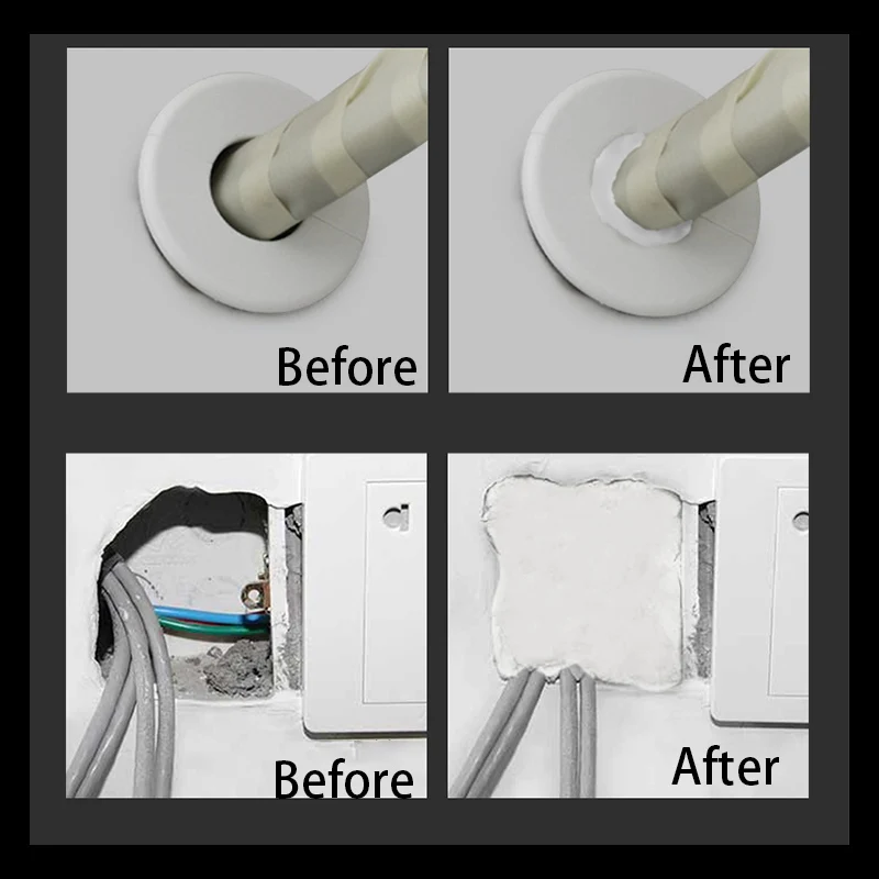 Wall Hole Sealing Glue Household Air-conditioning Mending Plasticine Waterproof Oil Repellent Sewer Pipe Seal waterproof sealant