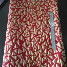 Роскошная вышитая парча жаккардовая ткань высокого качества Африканское парчовое жаккардовое полотно последний дизайн DHL01