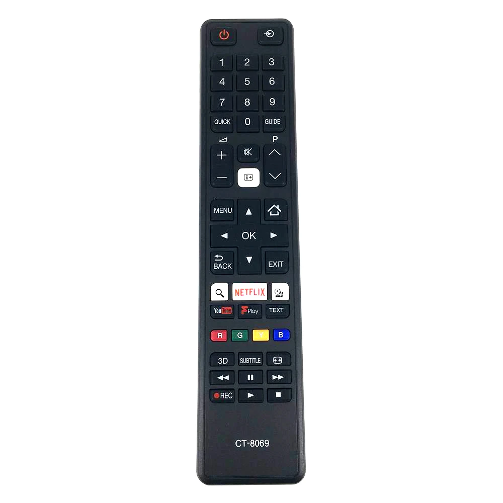 

New Replacement CT-8069 Remote Control For TOSHIBA LCD LED TV 43L3653DB 43U6763DB 49U6663DB 49U6763DB 55U6663DB 65U6663DB