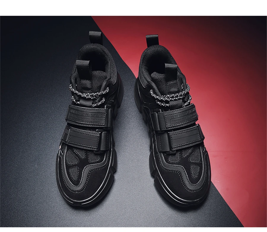 CREDRIZK/модные мужские кроссовки; трендовая спортивная обувь на липучке; zapatillas hombre Deportiva; кроссовки для бега; Basket Homme; брендовые кроссовки