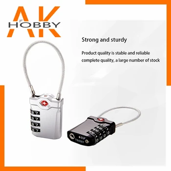 

TSA Locks TTLIFE Master Lock Smart Combination Lock for Travel Luggage Suitcase Anti-theft Code Padlock Customs Password Lock