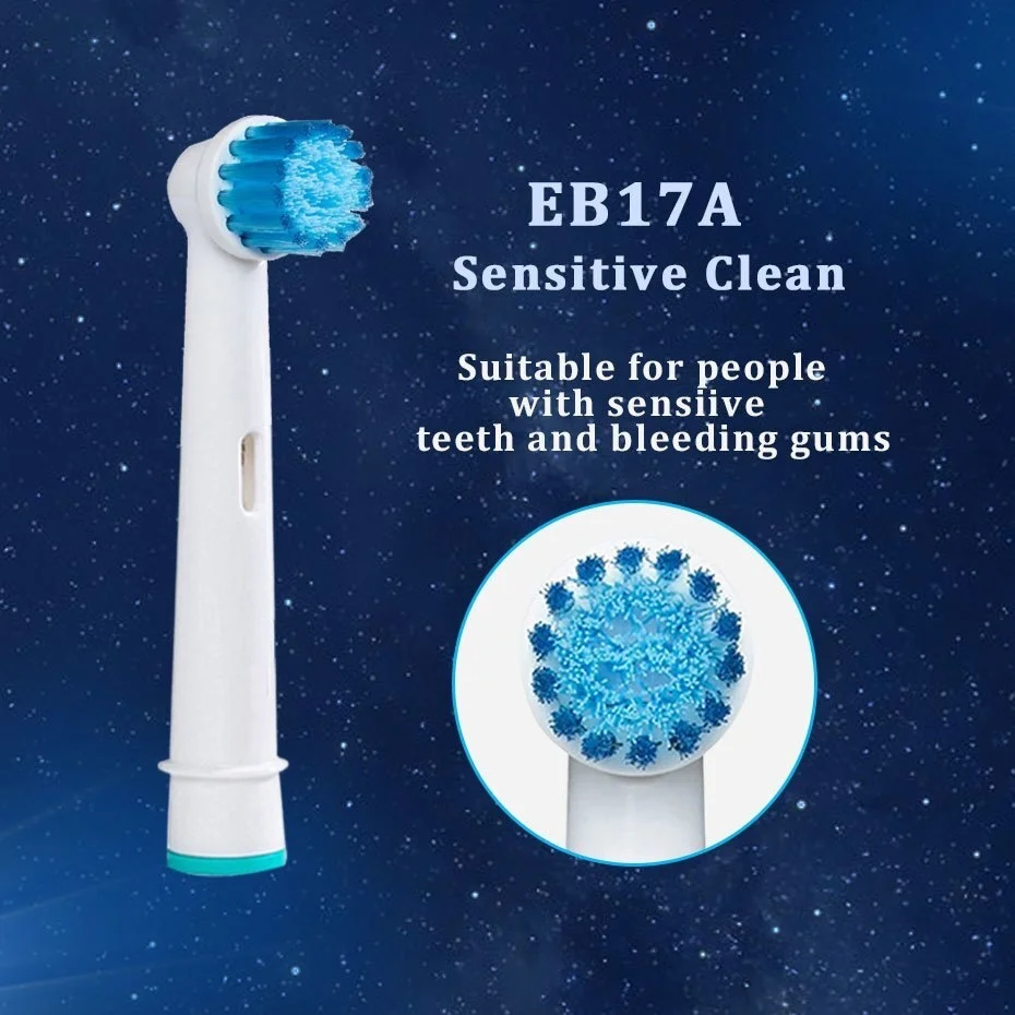 Oral B Electric Toothbrush Heads Replaceable Brush Heads For Oral B Electric Advance Pro Health Triumph 3D Excel Vitality 4pcs