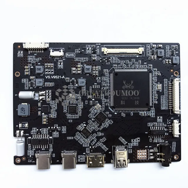 3840x2160 Qfhd 4k Lcd Panel Type C Controller Board With Hdmi Compatible Usb Audio Support Model Msakp40 Lcd Nv140qum N61 Replacement Parts Accessories Aliexpress