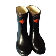 DA-091 противоскользящие противопрокольные Резиновые изоляционные сапоги противопожарные защитные сапоги обувь высокие температурные рабочие сапоги