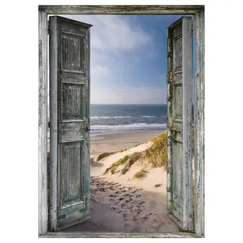 

Full Drill 5D DIY Diamond Painting The Door of Hope 3D Embroidery Cross Stitch Rhinestone Decor