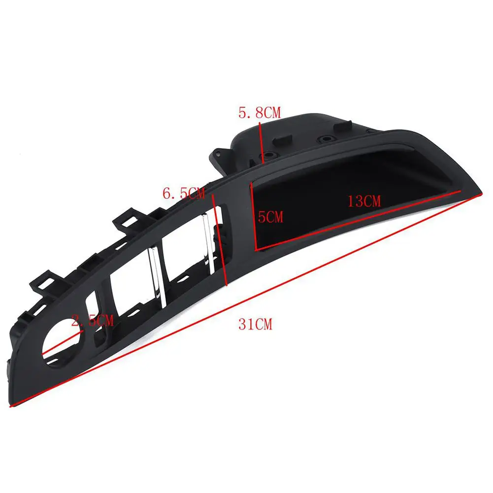 4 шт./компл. автомобиля внутренняя дверная ручка оконный переключатель Панель для BMW 5 серия F10 F18 520 523 525 автомобильные аксессуары для безопасности