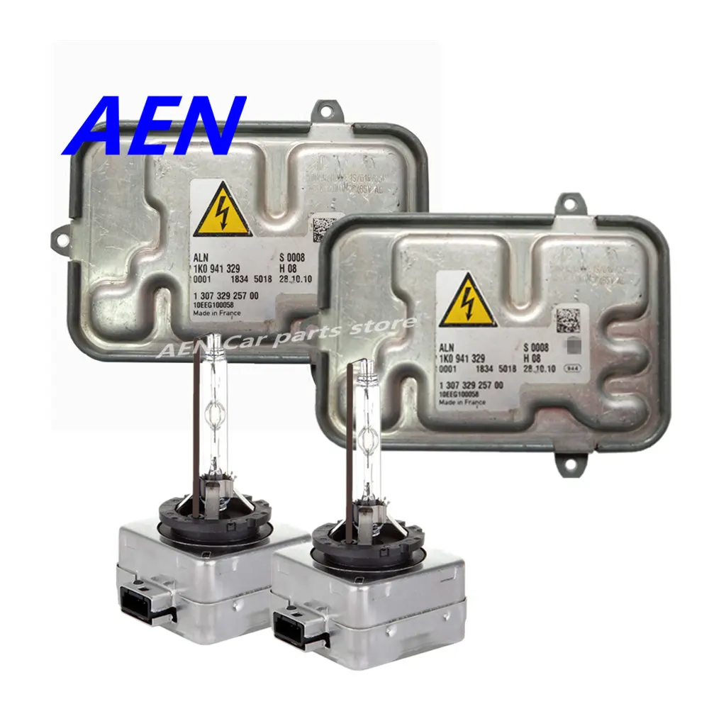 2 Ballast and Bulb Ксенон HID балласт фар блок контроллер балласт с D1S лампы A2169009100 1K0941329 130732925700 для 08-11 V-W CC - Цвет: 2 Ballast and Bulb