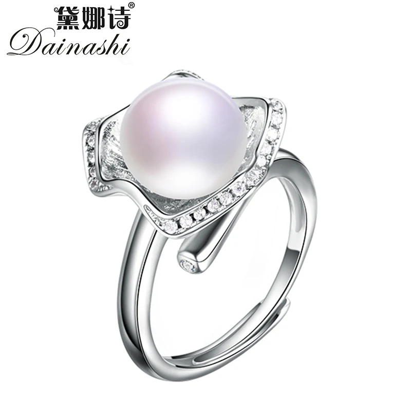 Кольцо Dainashi из 100% натурального пресноводного культивированного жемчуга