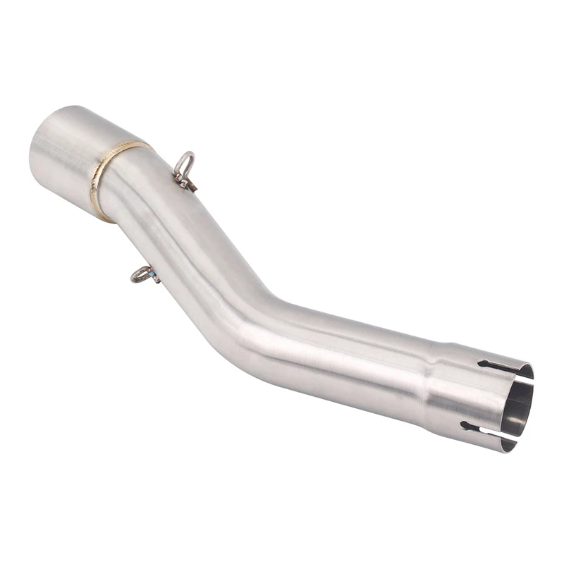 Slip On Motorcycle Exhaust Middle Link Pipe Mid Connect Tube Stainless Steel Exhaust System For Voge LX500R All Years - Image 4