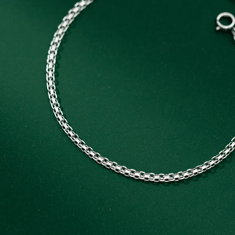 Bracelet On The Leg Butterfly Woman Anklets Silver 925 Foot Bracelet Silver Chain Adjustable Jewelry Fine Gift