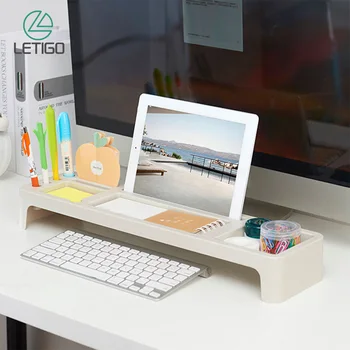 

Desk Storage Shelf Desktop Storage Rack Office Table Desk Organizer Holder Keyboard Drawer Rack Pen Shelf
