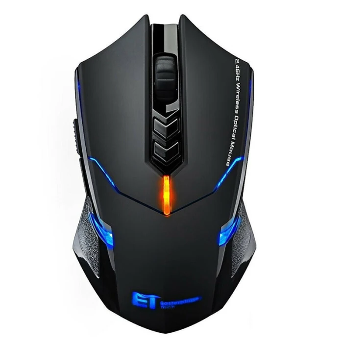 Wireless Gaming Mouse with Quiet Click Optical 2400 DPI for PC Laptop Office JHP-Best