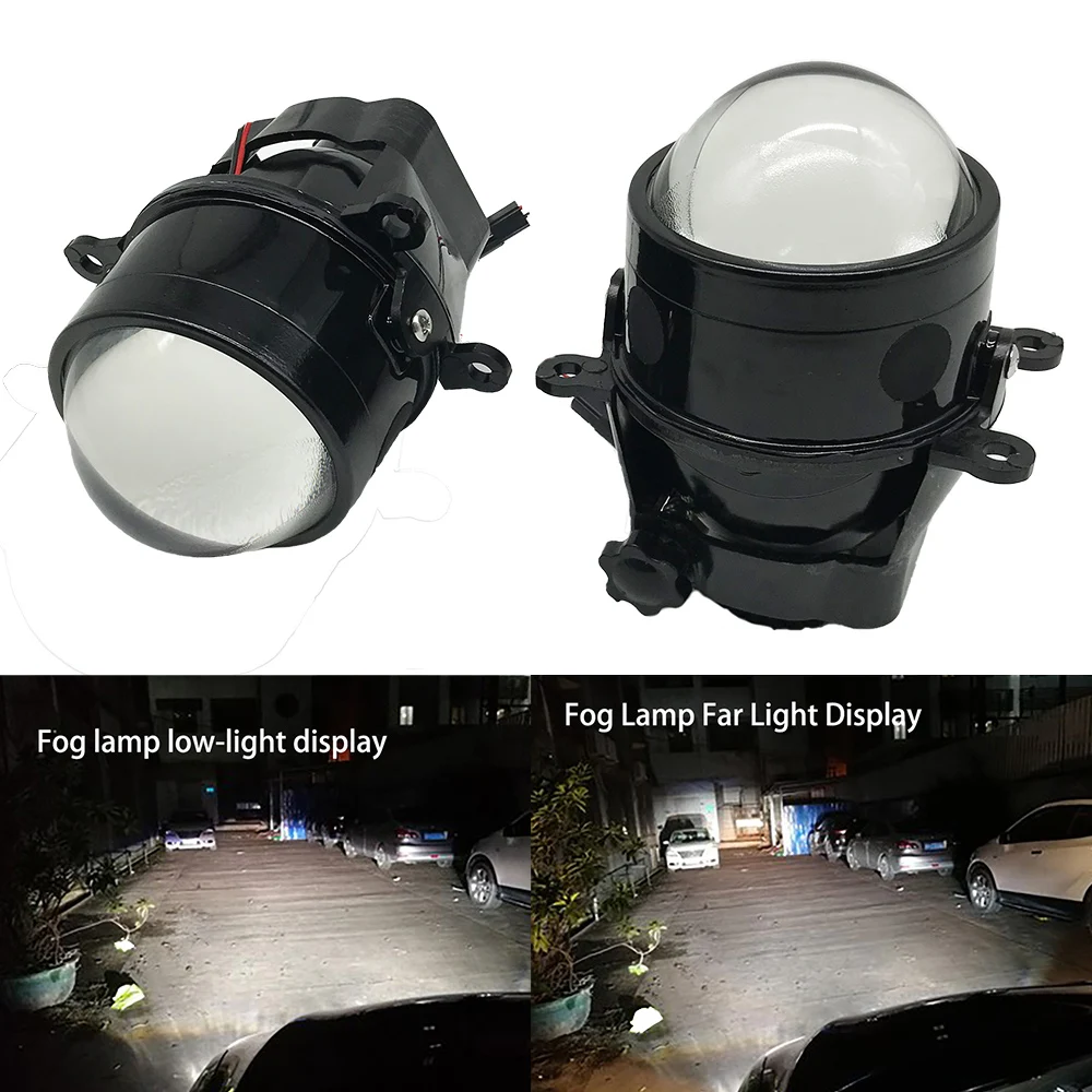 

H11 LED Car-styling 3.0 fog lamp Bi-xenon projector lens fine tuning for SUBARU CITROEN DACIA FIAT FORD MAZDA MITSUBISHI NISSAN