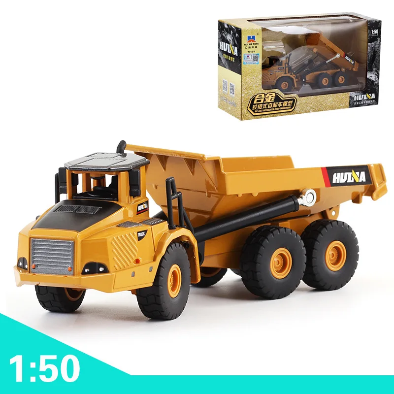 

Simulation alloy articulated dump truck model engineering toy car model
