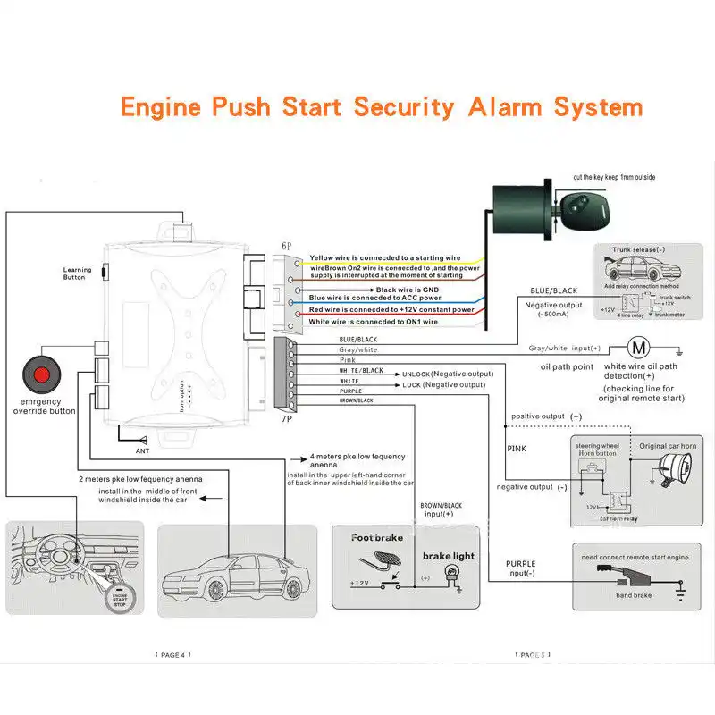 keyless start installation cost