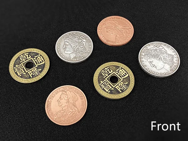 Final Truques Mágicos Moeda Aparecer Desaparecer Transformar Magia Mágico Fechar-se Ilusões Truque Adereços Mentalismo Diversão Fácil Csb 2.0 5 Brinquedos e hobbies