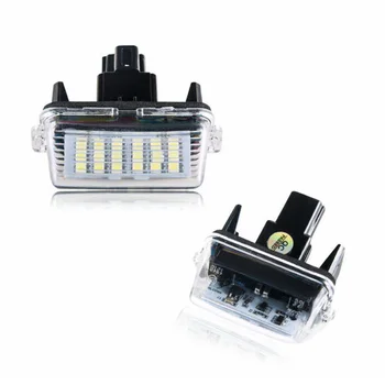

6000K License Plate Light Plastic Waterproof Accessories Car Auto DC 12V