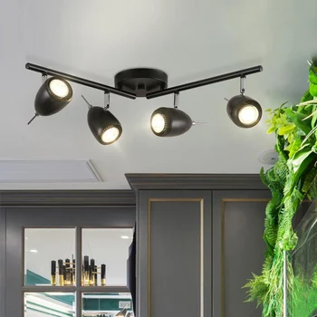 

Bedroom Spot Light 360 Degree Rotation Ceiling Lamp LED Spot Down Light Surface Mounted Spot Ceiling Light for Living Room Lamps