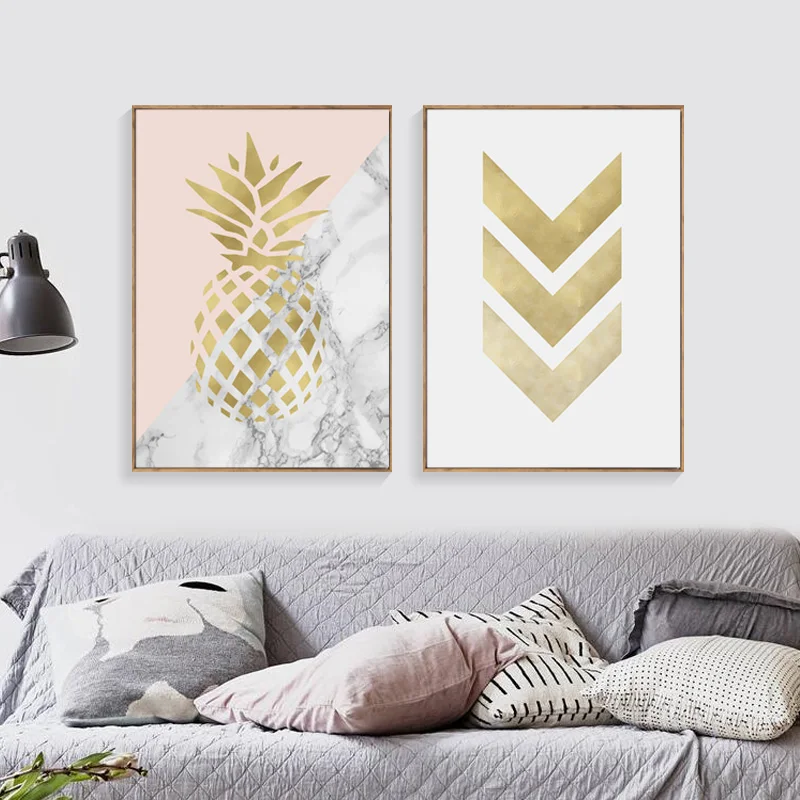 Abstract-Print-Painting-Pineapple-Geometric-Canvas-Painting-Wall-Art-Quotes-Posters-And-Prints-Nordic-Wall-Pictures (1)