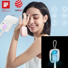 Bathroom Equipmen Smart Portable Mini Toothbrush Sterilizer Box Disinfection Sanitizer UVC Lamp Ultraviolet Toothbrushes Cleaner