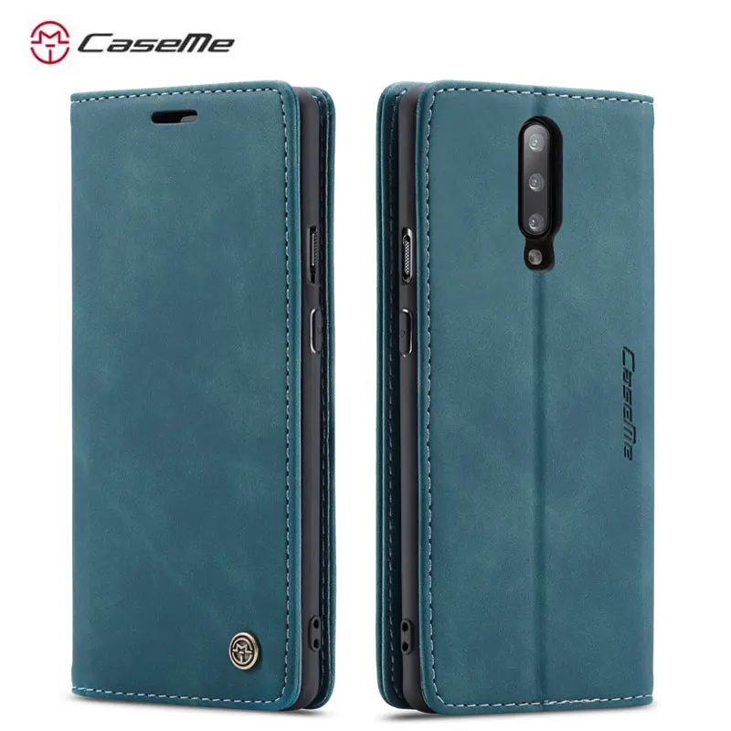 Для Oneplus 7 чехол для телефона CaseMe Магнитный Флип кожаный чехол для OnePlus 7 Pro чехол для телефона Fundas со слоты для карт Прямая поставка