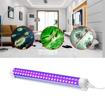 

10W ultraviolet purple LED lamp, family party holiday stage atmosphere lamp family disinfection lamp
