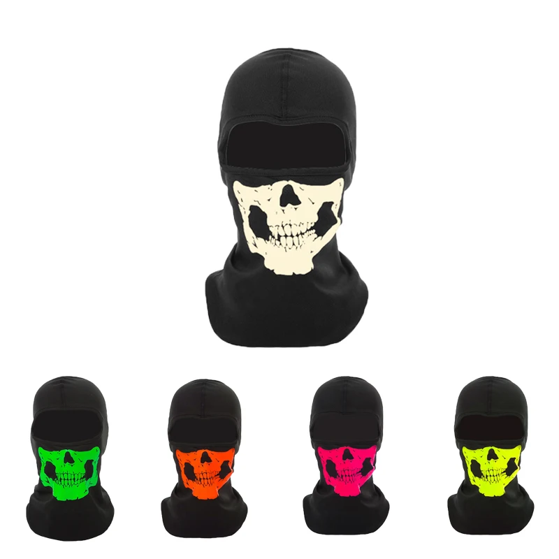 

Dust-proof cycling mask Outdoor riding running tactical balaclava Skull bike full face scarf Sport skiing neck warmer headband