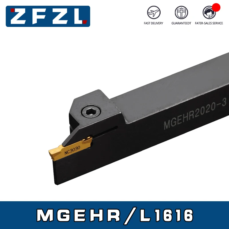 

1pcs MGEHR1010 MGEHR1212 MGEHR1616 -1.5 2 2.5 3 Slotted cutter bar MGEHR MGEHL External turning tool Slotted cutter bar