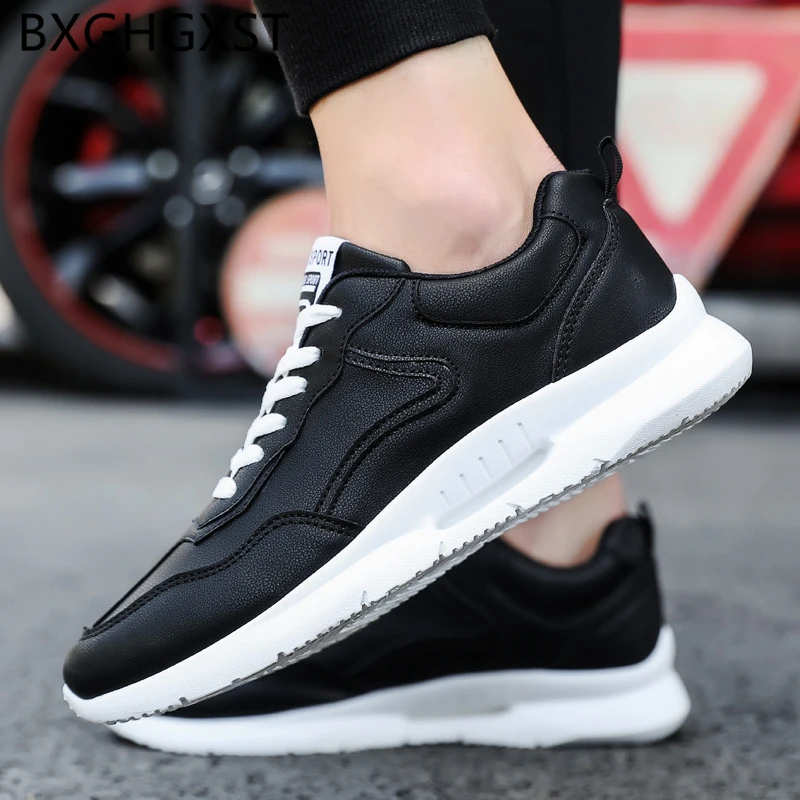 fashion sport shoes leather