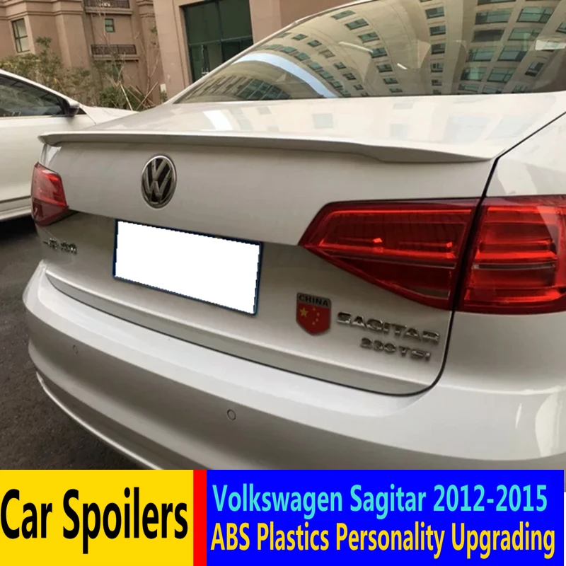 for Volkswagen Jetta Sagitar Spoiler 2005 2010 Premium ABS Material Car