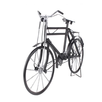 

Vintage Handmade Bicycle Model Metal Home Decoration Accessories Retro Bicycle Figurine Miniature Model Modern Art Ornament