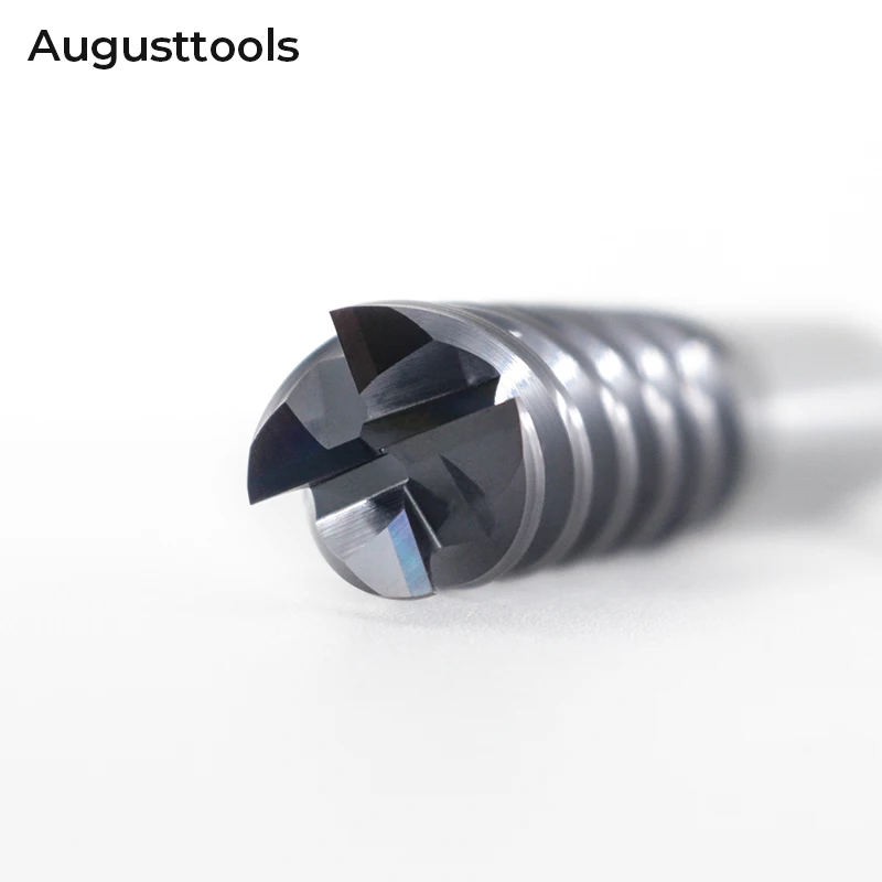 Endmill Cutting HRC65 4 Flute Mill Metal Cutter CNC High Wear Resistan Steel Milling Cutter End Mill 8mm 10mm 12mm Milling Tools