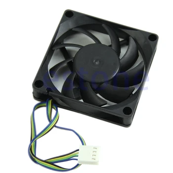 

70mm x 15mm Brushless Fan DC 12V 4 Pin 9 Blade Cooling Cooler NEW A0NC