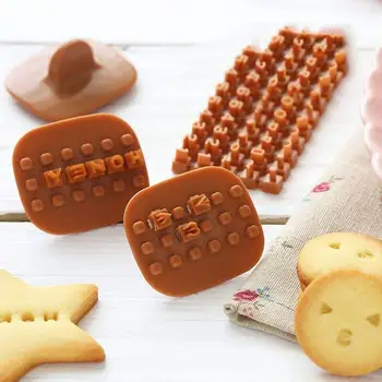 

Alphabet Letter DIY Cookies Biscuits Cake Mold Cutter Embosser Home Baking Tool