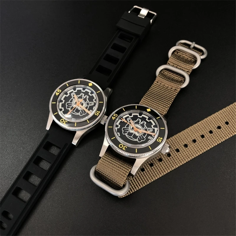 Мужские новые часы для дайвинга из нержавеющей стали FiftyFathoms наручные часы 300 м водонепроницаемые SEIKO NH35 Move Мужские t уникальные женские мужские часы