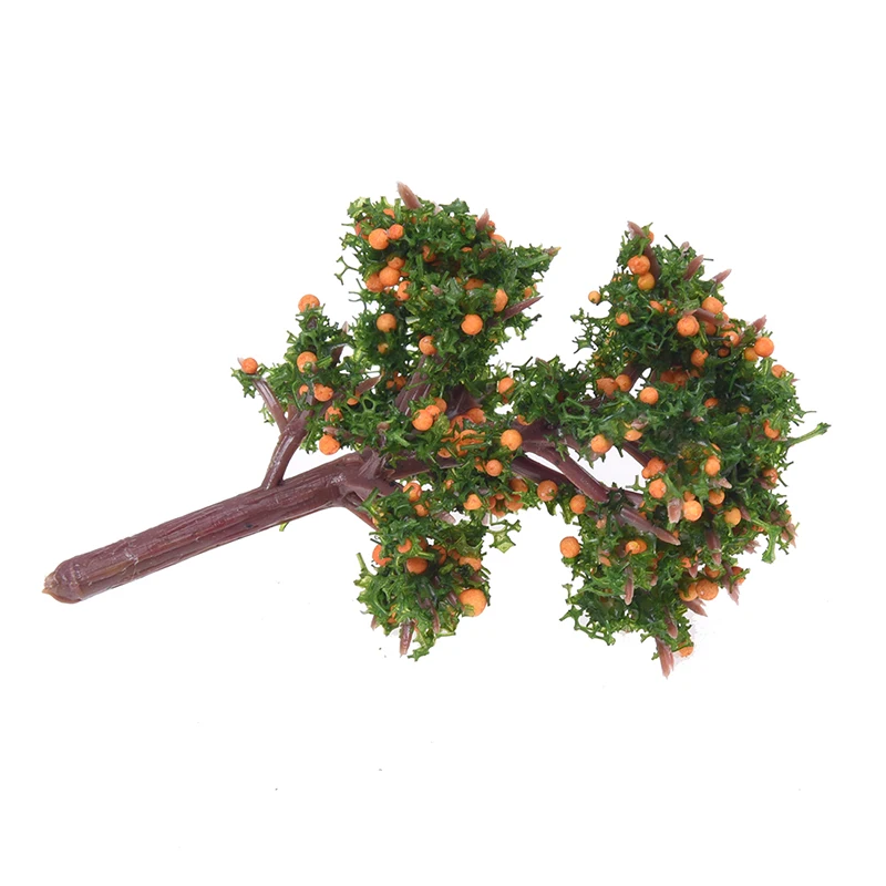 

Miniature Emulation Orange Tree Moss Bonsai Mini Landscape DIY Craft Garden Ornament