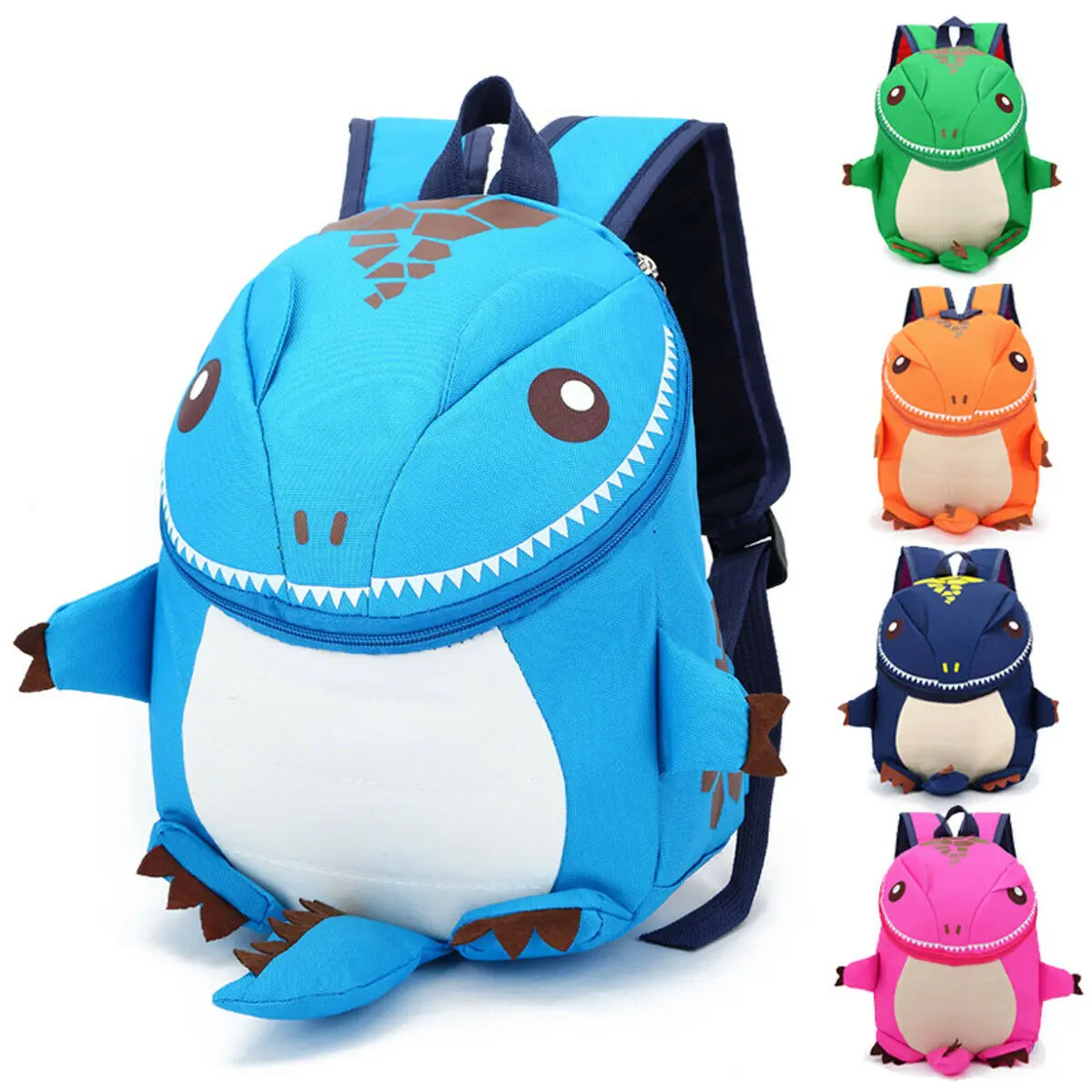 Местный склад 3D Динозавр Детская сумка для мальчиков девочек Водонепроницаемые Детские рюкзаки детская сумка животные принты дорожные сумки игрушки подарки