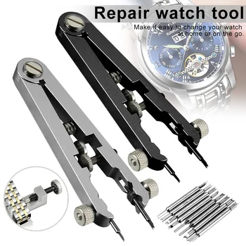 

8 Pins Watch Bracelet Pliers Standard of Spring Bar Remover Watch Bands Repair Removing Tool Watch Tools 2019