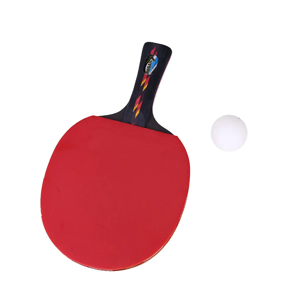 1 компл. Ракетка для настольного тенниса ракетка для пинг понга весло летучая мышь Универсальная Портативная - Цвет: Цвет: желтый