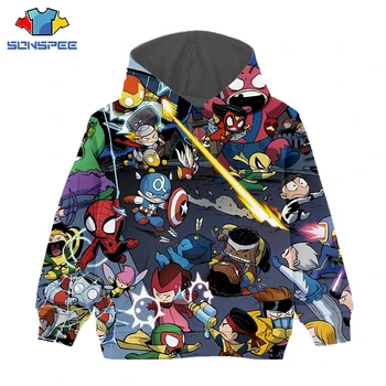 

Cartoon Hoodie Iron Man 3D Hoodie Avengers Sweatshirt Superhero Hoodie Anime Hoodie New Kids Children Hoodie Actor Star Pullover