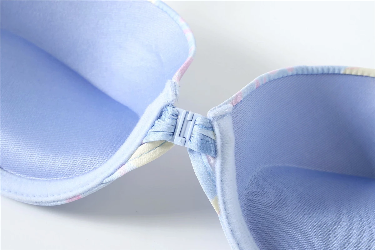 pushup à boutons sur le devant pour femmes,sousvêtements sexy