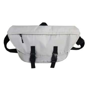 

Sport Goods Fashion Crossbody Chest Bag Male Hip Hop Street Style Messenger Bags Waist Bag Large Capacity Casual Shoulder Bag DB