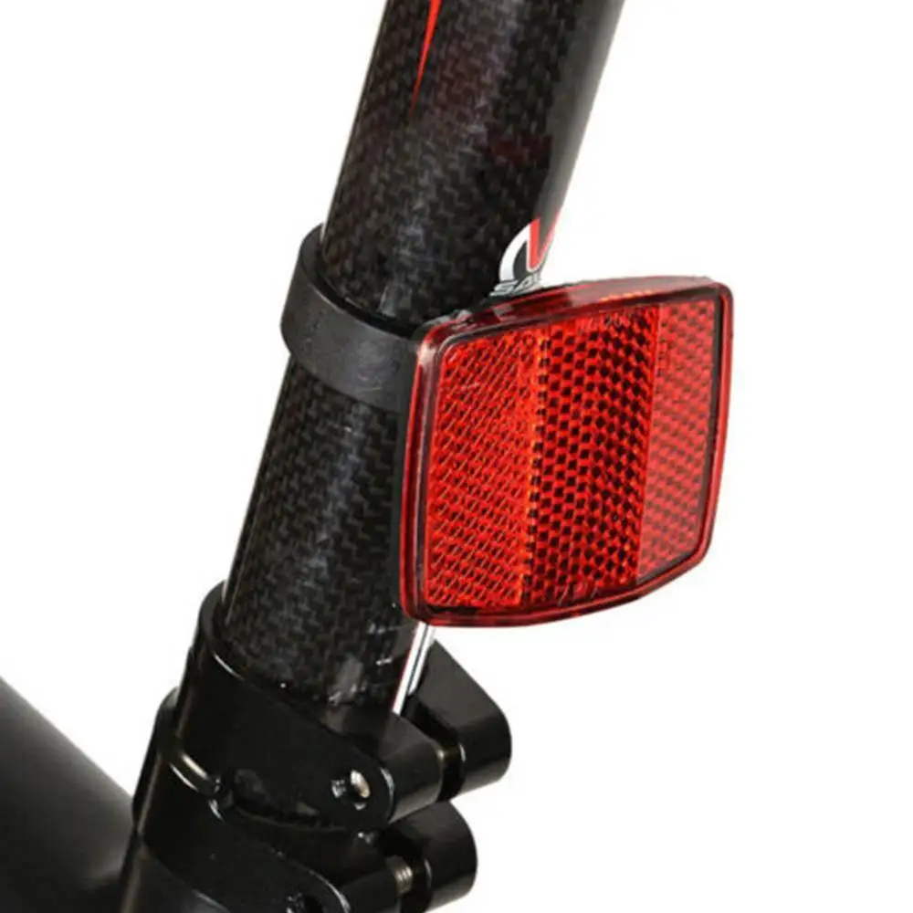 

1 Pcs Bicycle Front Rear Reflective Lens MTB Road Bike Automatic Reflectors Cycling Warning Light Cycling Safety Accessories