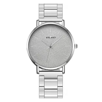 

Fashion Men's Watch New Brand Ultra-thin Alloy Mesh Belt Fashion Frosted Three-needle Watch relogio masculino часы мужские