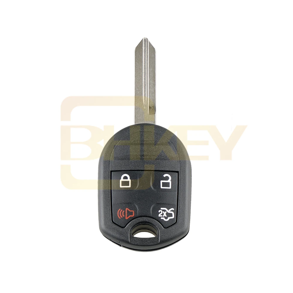 BHKEY 3/4 кнопки дистанционного без ключа ключ для автомобиля для Ford Edge Escape экспедиции проводник с 4D63 чип 80 бит CWTWB1U793 315 МГц - Количество кнопок: 4 Кнопки