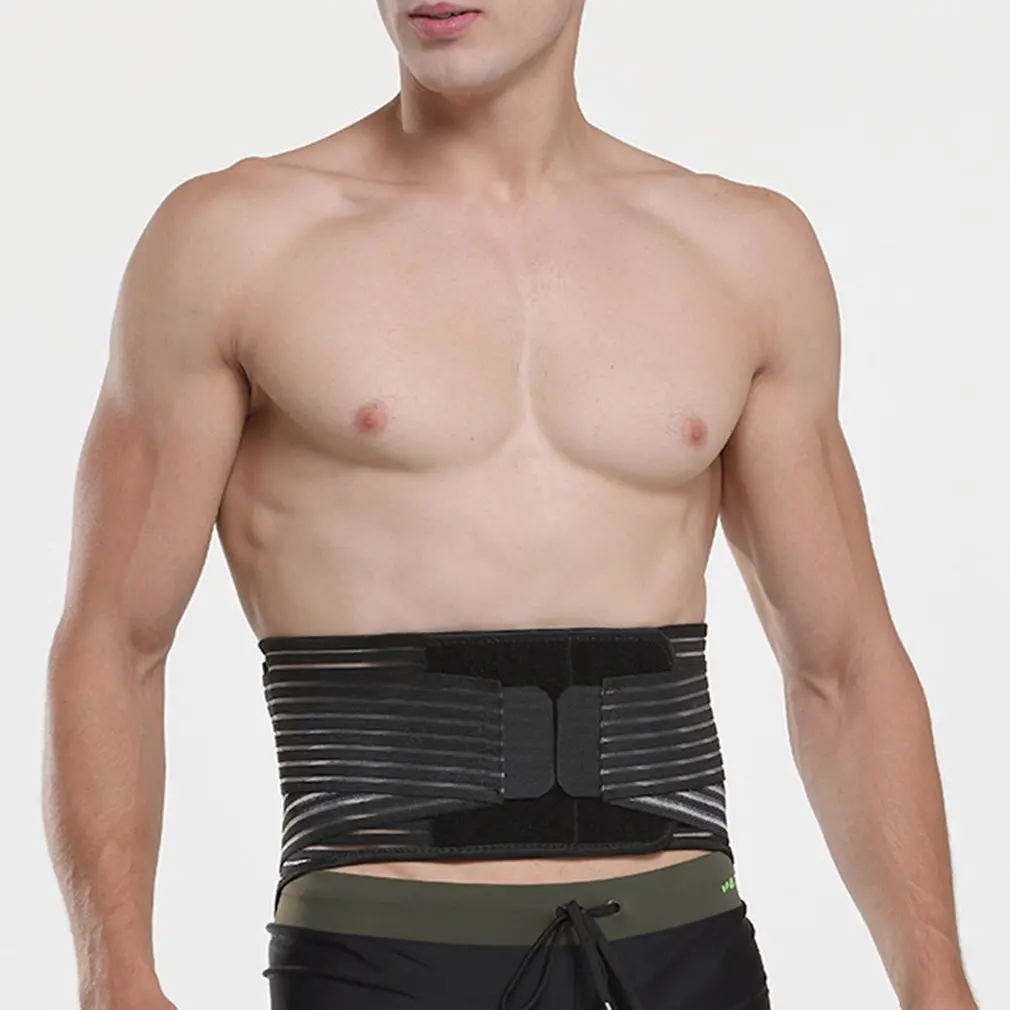 

Lumbar Lower Back Support Brace Pain Relief Posture Orthosis Waist Belt Trimmer Waist Support Weight Lifting Fitness Belt
