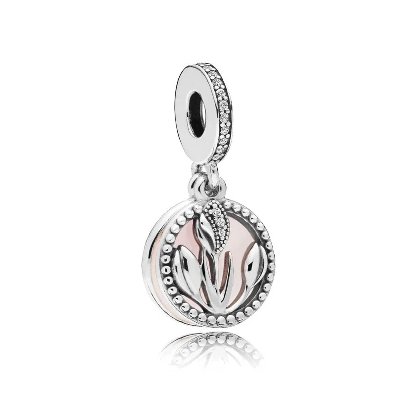 CODEDOG 2020 New Arrival Grass Pendant Fit Original 3mm Bracelet Authentic 925 Sterling Silver Charms For Women DIY Beads | Украшения и